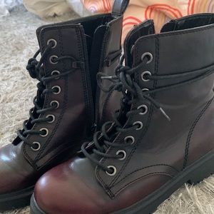 Black then red on edge